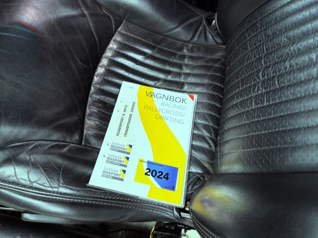 Chevrolet Corvette C5 Z06 Banbil Trackday Reggad Vagnbok